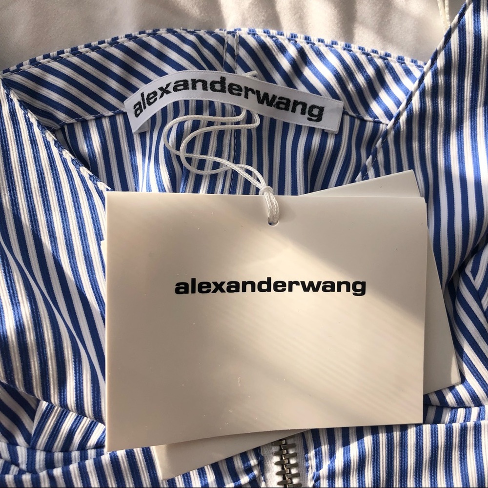 Alexander Wang Ruched Zip Front Cami - Picture 7 of 7